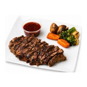 Steak with vegetables
