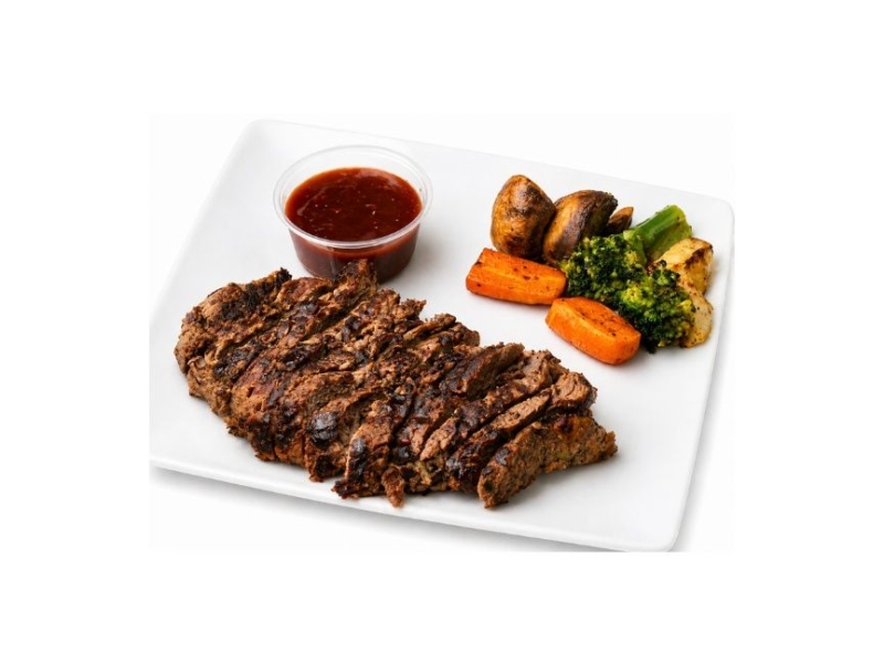 Steak with vegetables