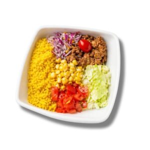 Chicken shawarma plate