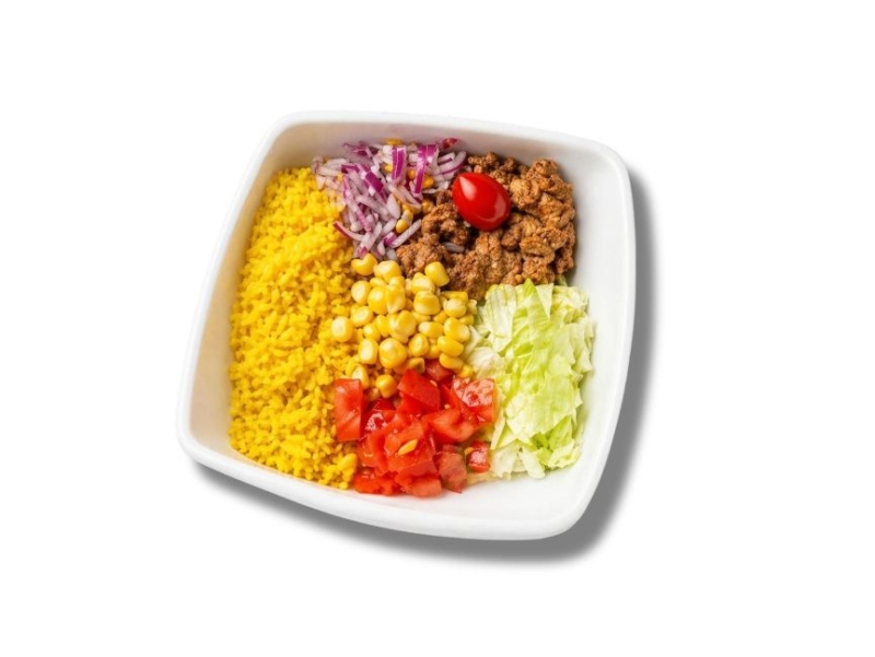 Chicken shawarma plate