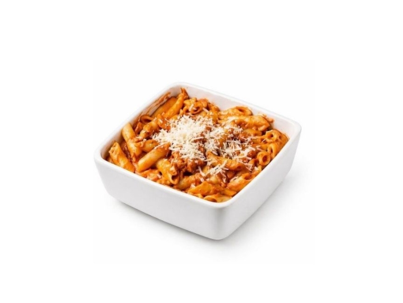 Pink pasta