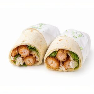 Buffalo crispy chicken wrap