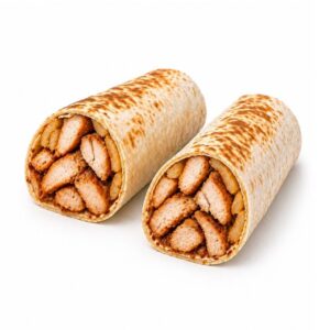 Chicken shawarma wrap