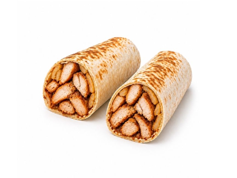 Chicken shawarma wrap