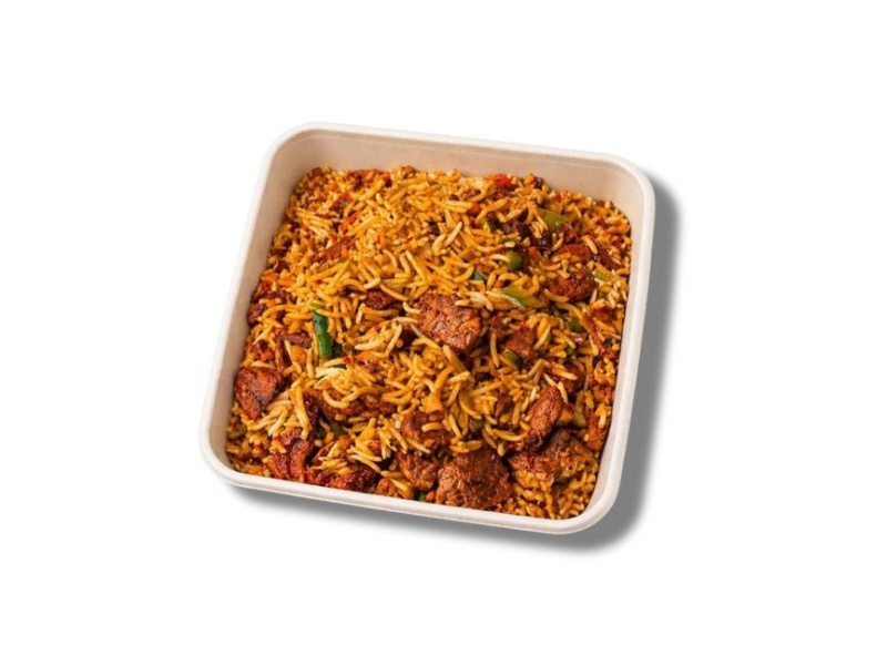 Mix chicken rice