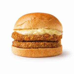 Double chicken burger