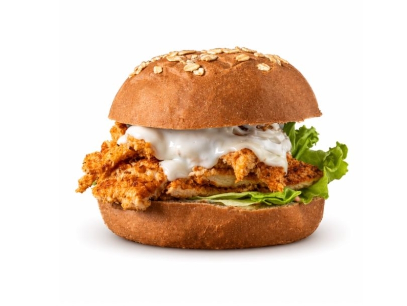 Chicken fillet burger