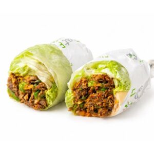 Lettuce beef wrap