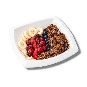 Oats and fruits